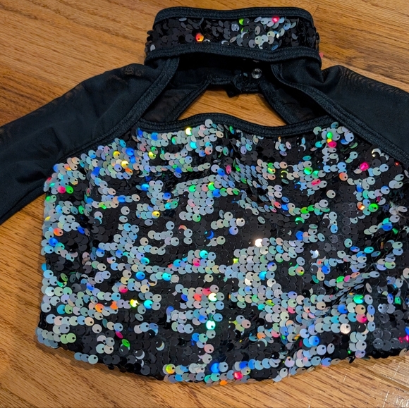 Weissman Black Sequin Performance Costume - Picture 5 of 5